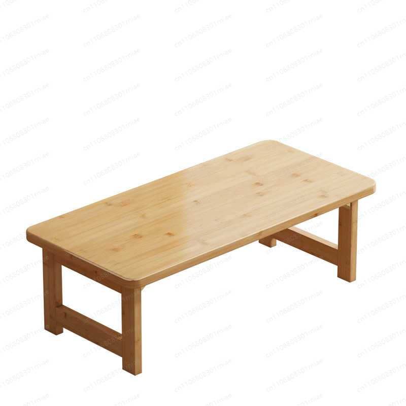 Coffee Tea Station - Massiver Bambus-Kang-Tisch, klappbarer niedriger Tatami-Tisch, vielseitig