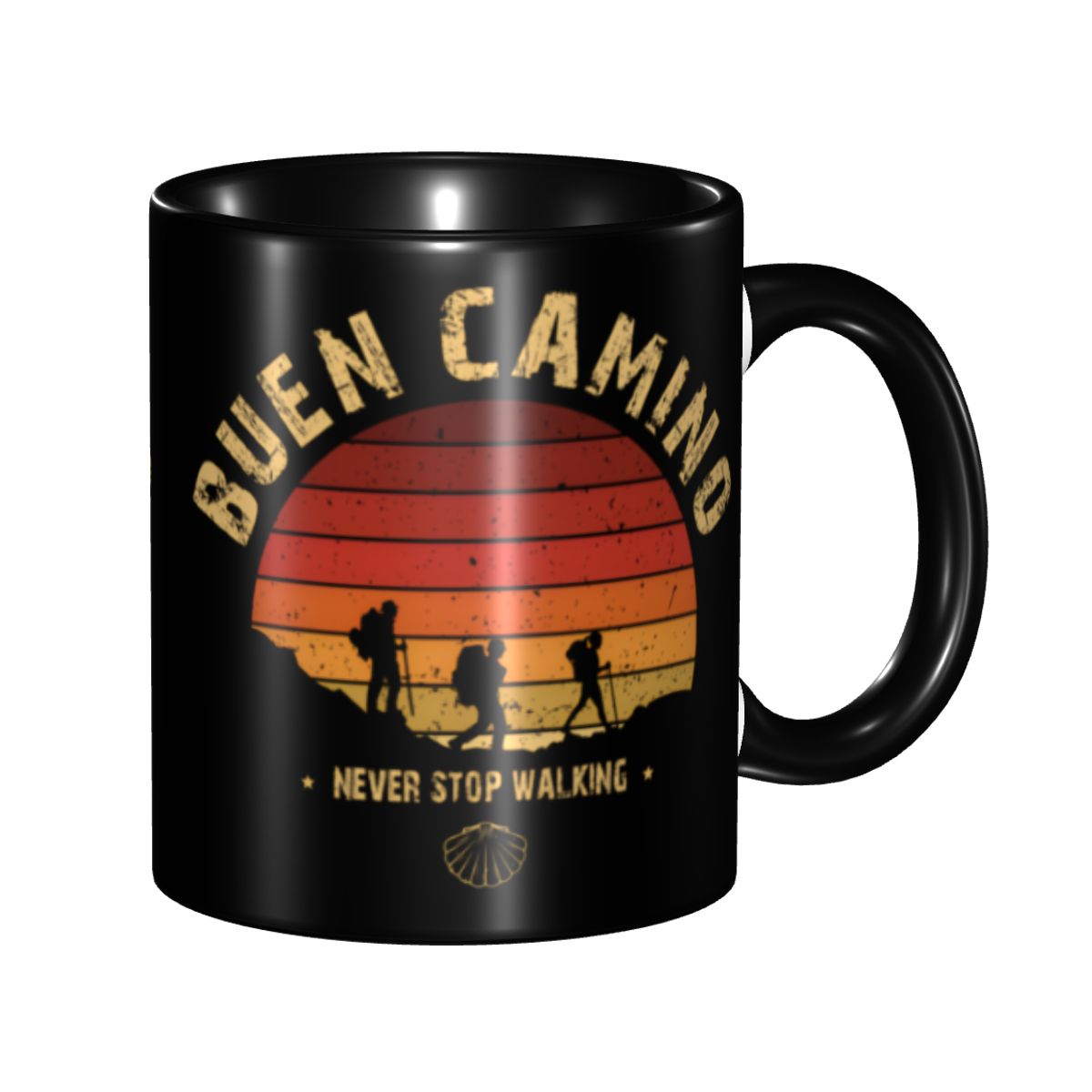 Coffee Tea Bottle - Personalisierte Buen Camino De Santiago Kaffeetasse