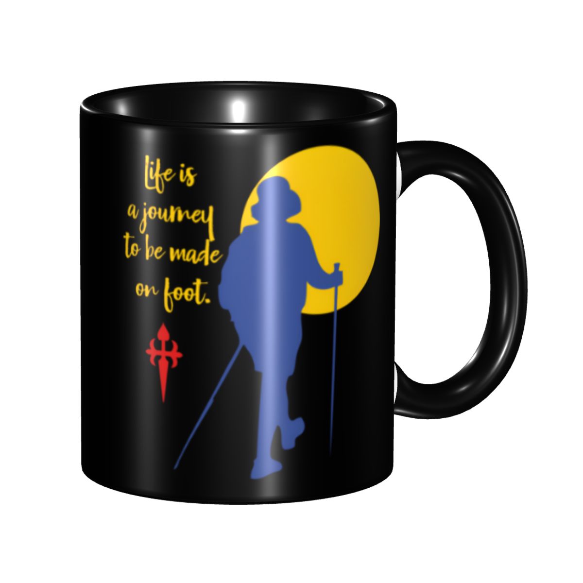 Coffee Tea Bottle - Buen Camino De Santiago Kaffeebecher DIY