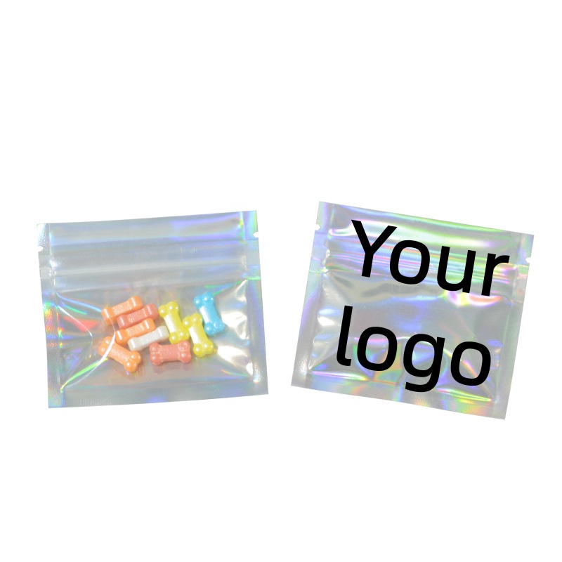 Coffee Tea House - 100/500/1000PCS Wiederverschließbare Klare Hologramm Ziplock Verpackung