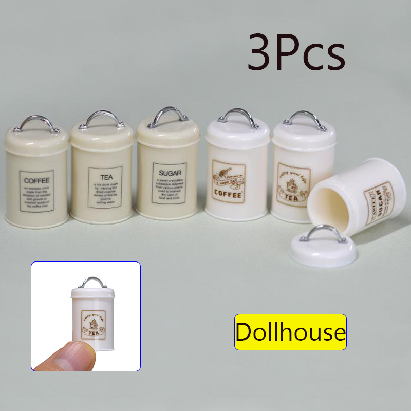 3Pcs Miniatur Puppenhaus Mini  – Coffee Tea & Espresso Appliances Bewertung und Preis