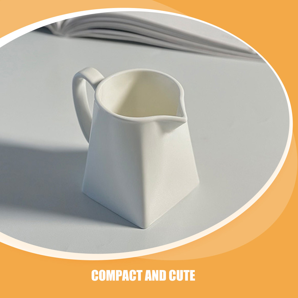 230ml Reinweißer Mini-Keramik- – Coffee Tea Creamer Bewertung und Preis