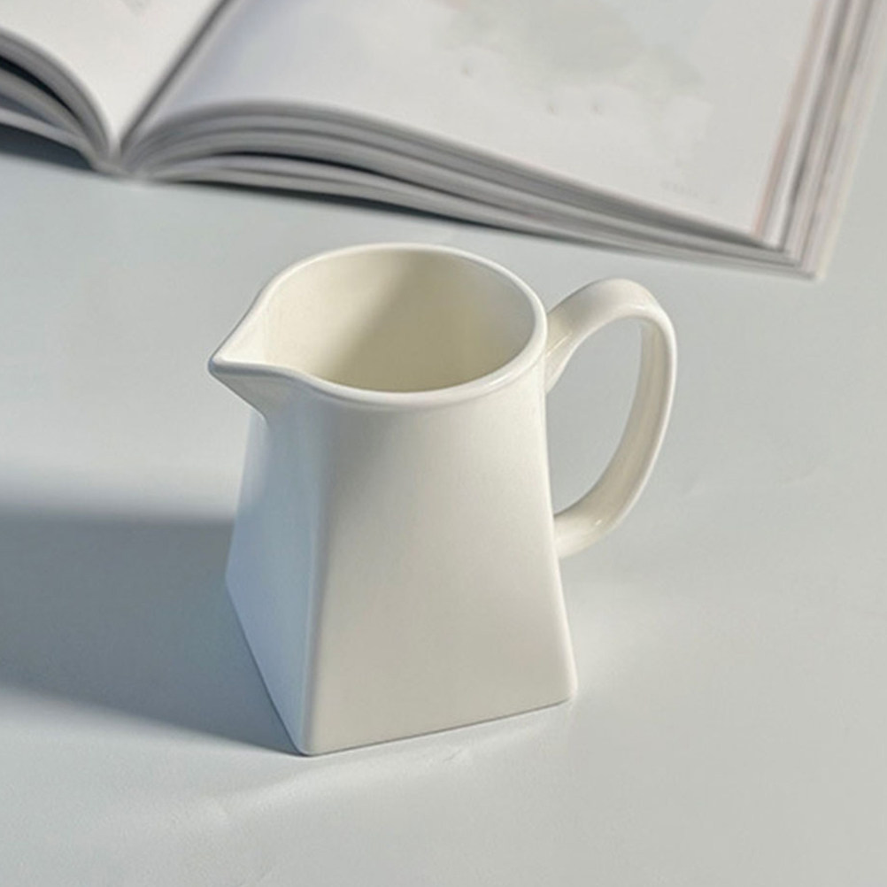 230ml Reinweißer Mini-Keramik- – Coffee Tea Creamer Bewertung und Preis