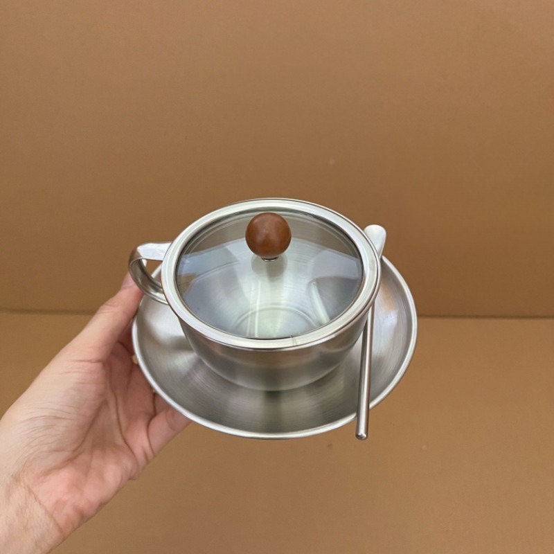 Retro Edelstahl Kaffeetassen-  – Coffee Tea And Sugar Canister Set Bewertung und Preis