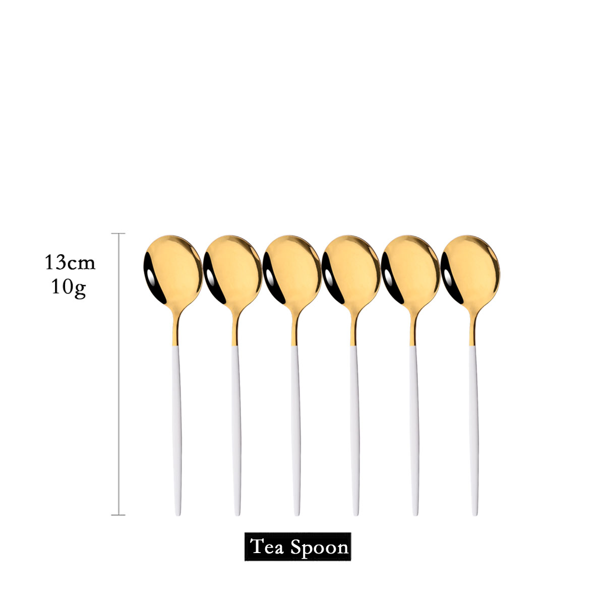 6Pcs Spiegel Weiß Gold Tee Löf – Coffee Tea And Sugar Canister Set Bewertung und Preis