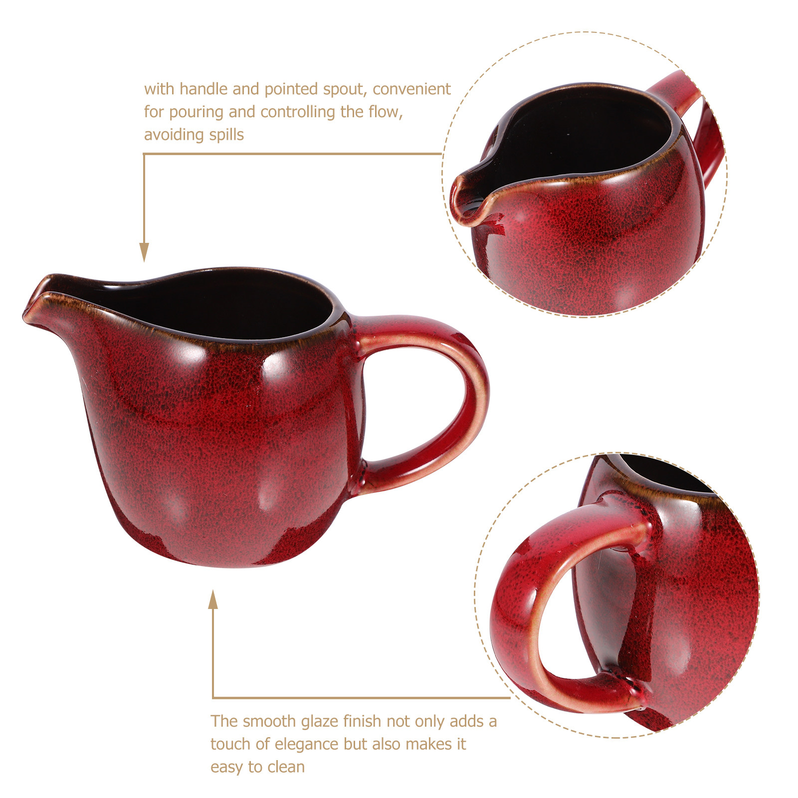 Keramik-Milchkrug mit Griff un – Coffee Tea Creamer Bewertung und Preis