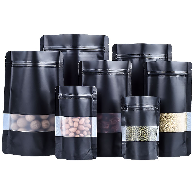 100PCS Stand-up Matte Schwarz  – Coffee Tea House Bewertung und Preis