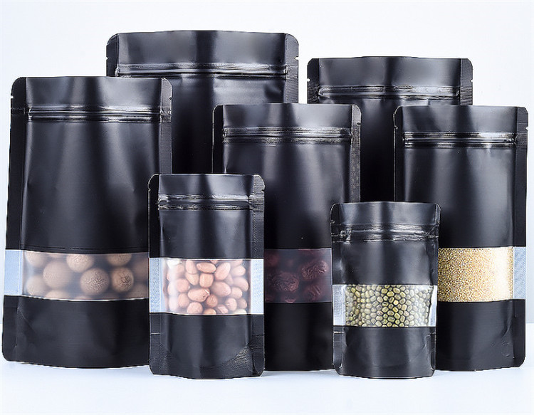 100PCS Stand-up Matte Schwarz  – Coffee Tea House Bewertung und Preis