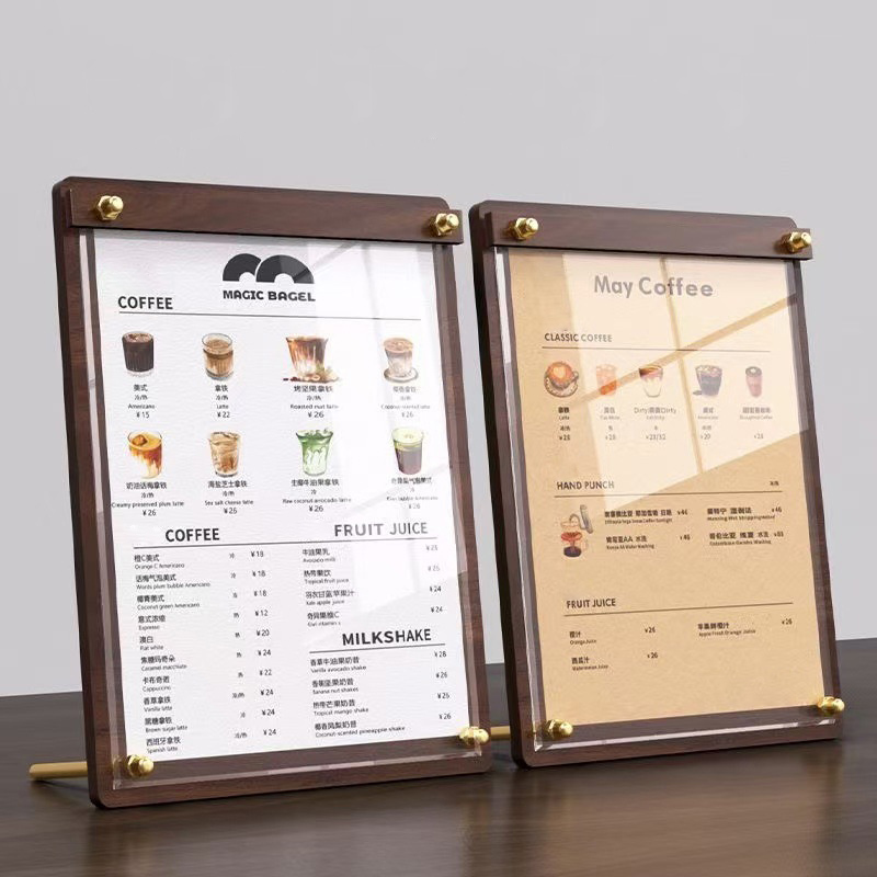 Maßgefertigter A4/A5 Acryl-Hol – Coffee Tea Station Bewertung und Preis
