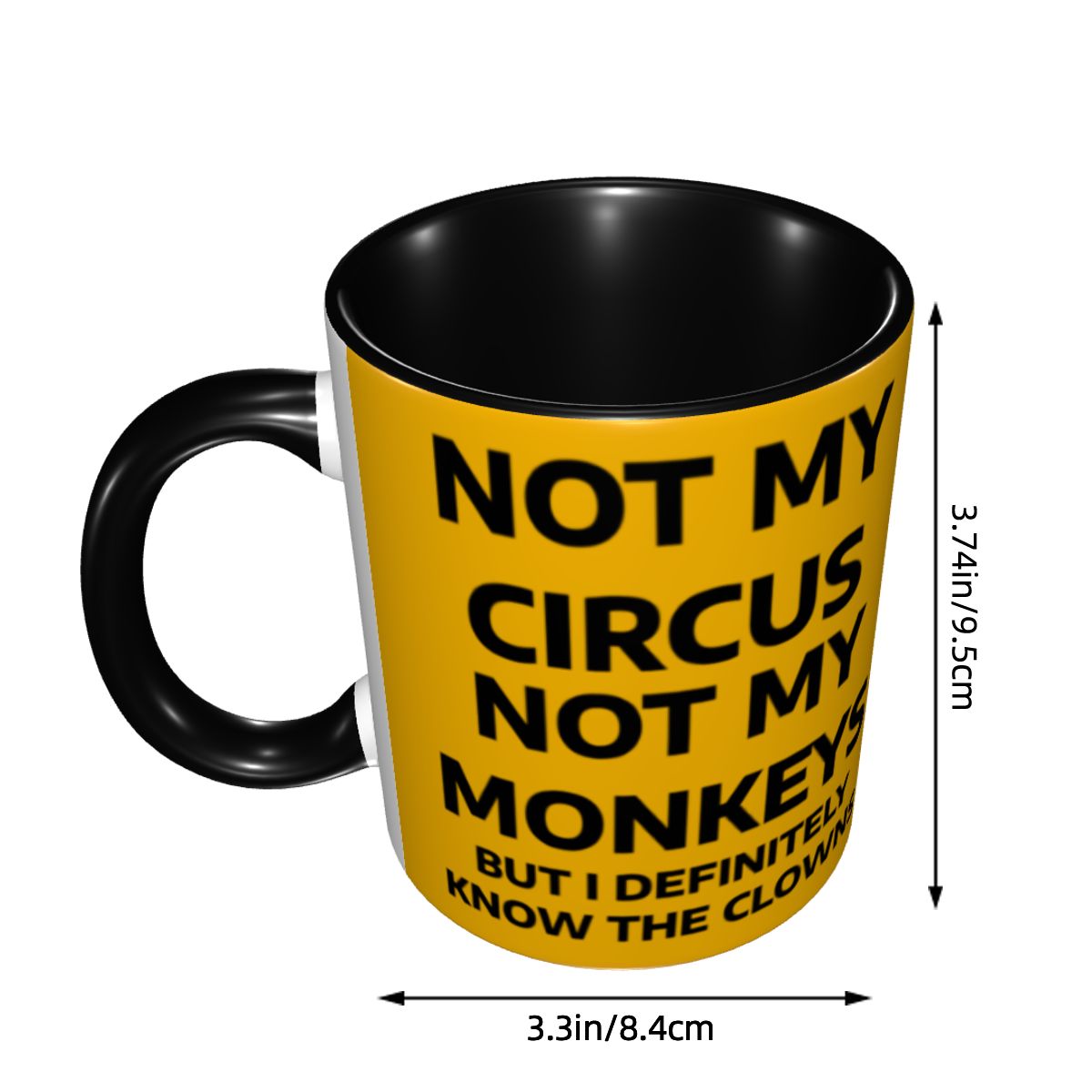 Kaffeebecher „Not My Circus No – Coffee Tea Bottle Bewertung und Preis