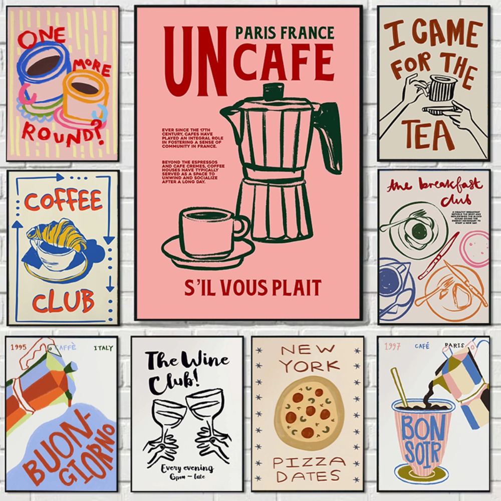 Kaffeehaus Nachmittagstee Croi – Coffee Tea Poster Bewertung und Preis