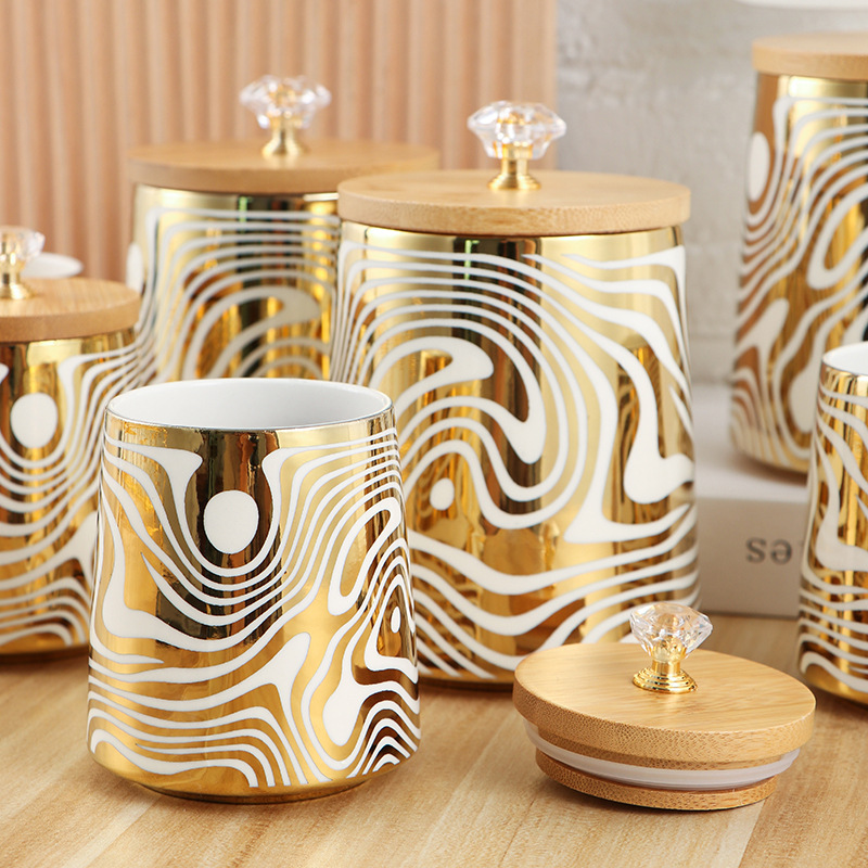 Set mit 7 farbig glasierten Ke – Coffee Tea And Sugar Canister Set Bewertung und Preis