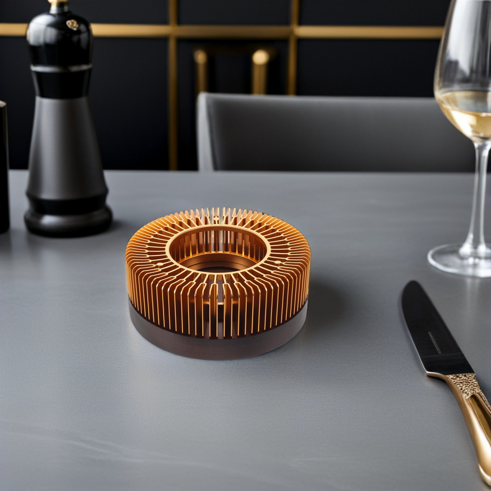 Goldener Teekannenwärmer aus A – Coffee Tea Station Bewertung und Preis