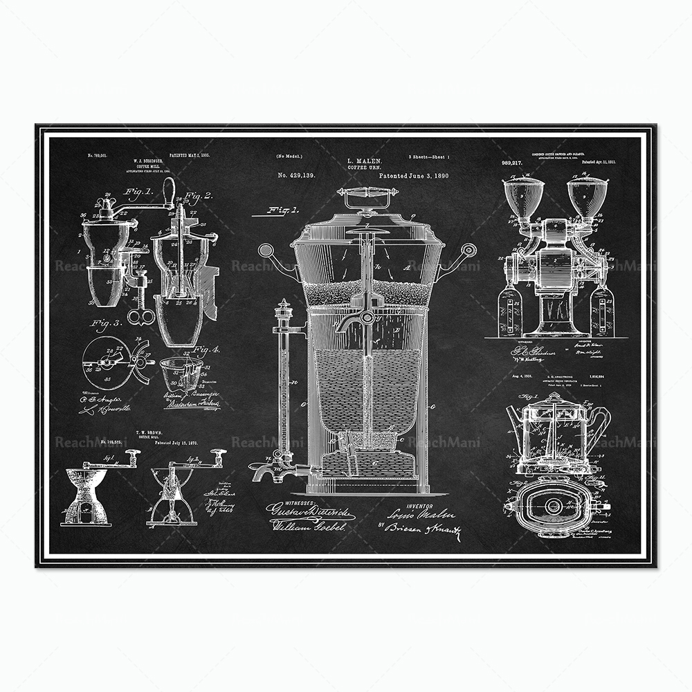 Koffeinmolekül, Café-Poster, T – Coffee Tea Poster Bewertung und Preis