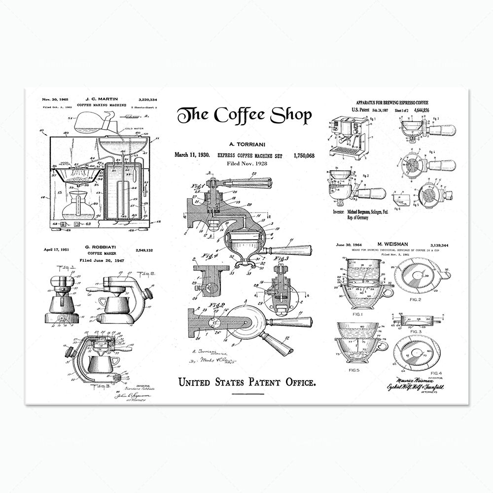 Koffeinmolekül, Café-Poster, T – Coffee Tea Poster Bewertung und Preis
