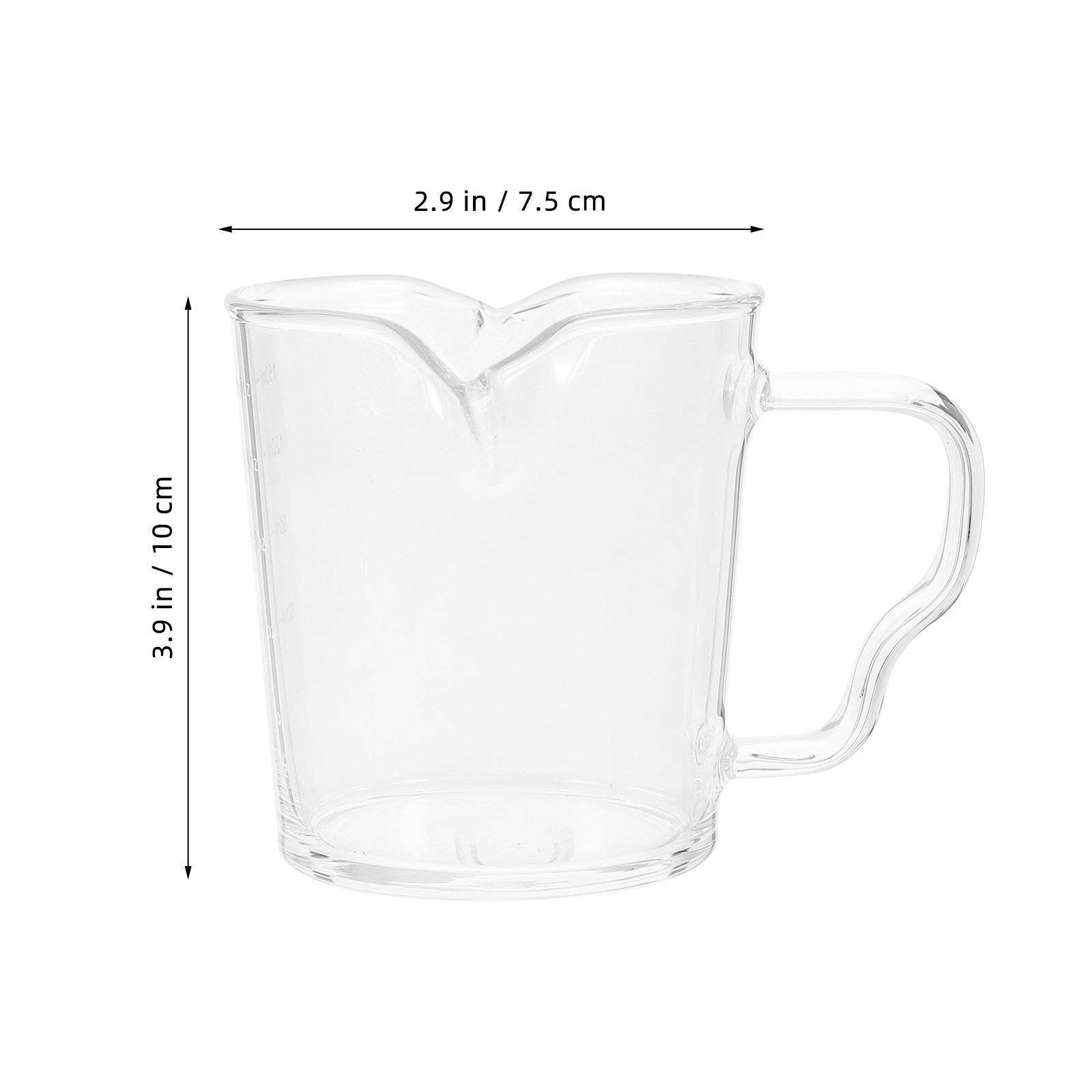 150ml Transparenter Glas-Mini- – Coffee Tea Creamer Bewertung und Preis