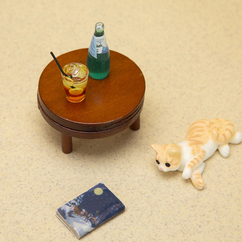 Puppenhaus Miniatur Holz runde – Coffee Tea House Bewertung und Preis